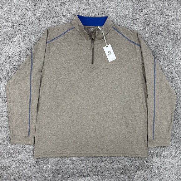 tasc Other - Tasc Carrollton 1/4 Zip Pullover Men's XXL NWT Organic Cotton Bamboo Stretch